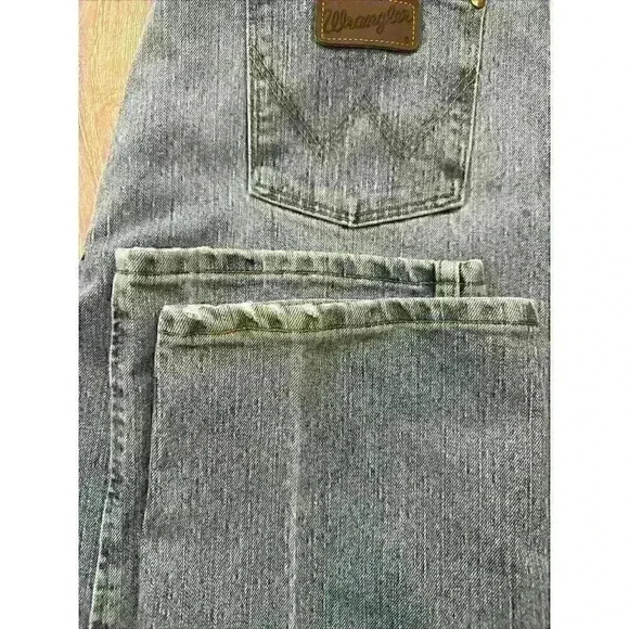 WRANGLER 47MACSB Advanced Comfort Jeans Mens 36x30 Blue Regular Fit - Picture 9 of 11